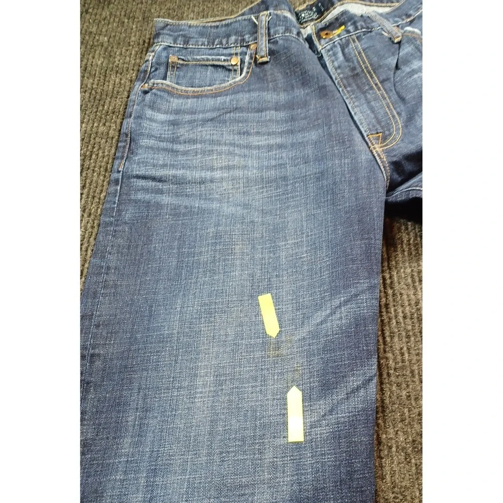 Lucky Brand Men Blue Jeans 329 Classic Straight Leg 36 X 34 Dark Wash‎ Casual